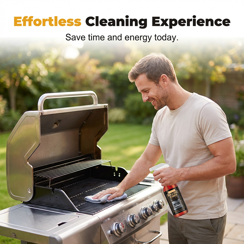 Spray dgraissant ultra-puissant action rapide pour barbecues
