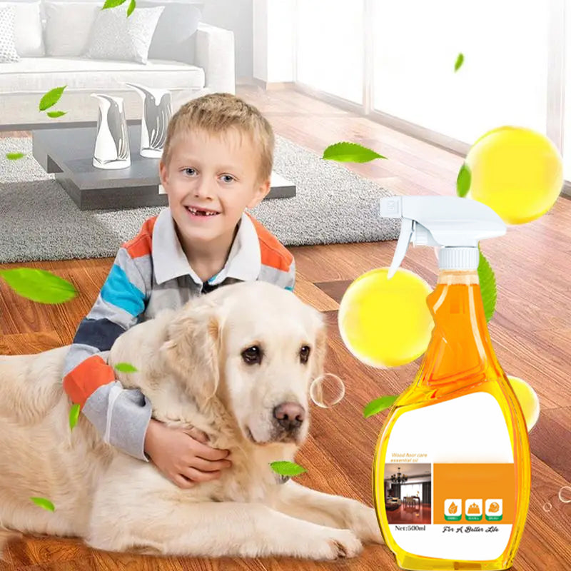 Copensunny? Spray pour parquets la cire d'abeille ScratchErase Nettoie, redonne de l'clat et limine les rayures