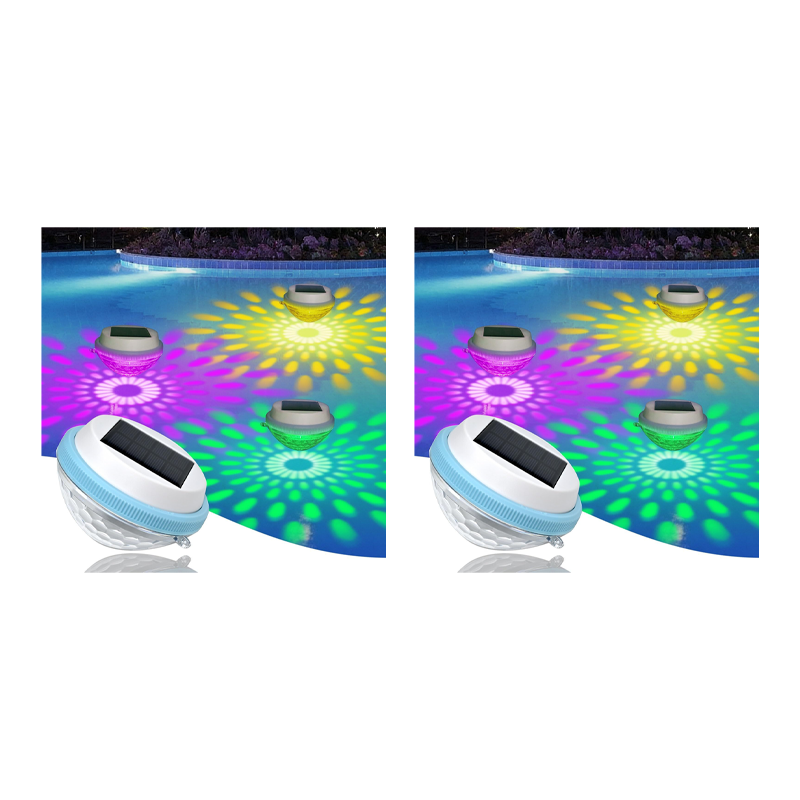 Schwimmende Solar-LED-Poolleuchte