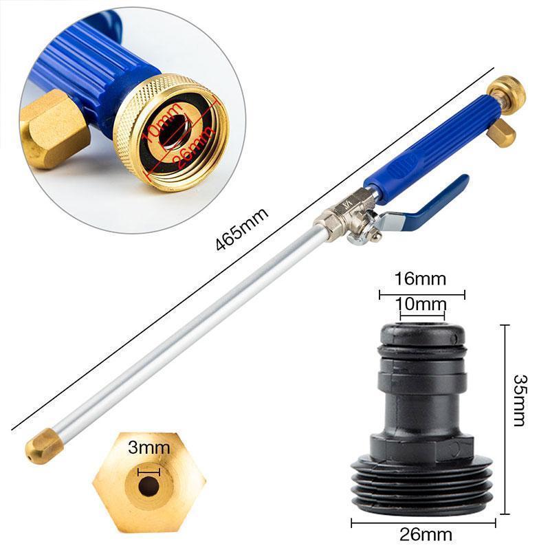 REDUZIERSTÜCK Widerstandsfähige Aluminiumlegierung, ideal für die Auto- & Gartenreinigung