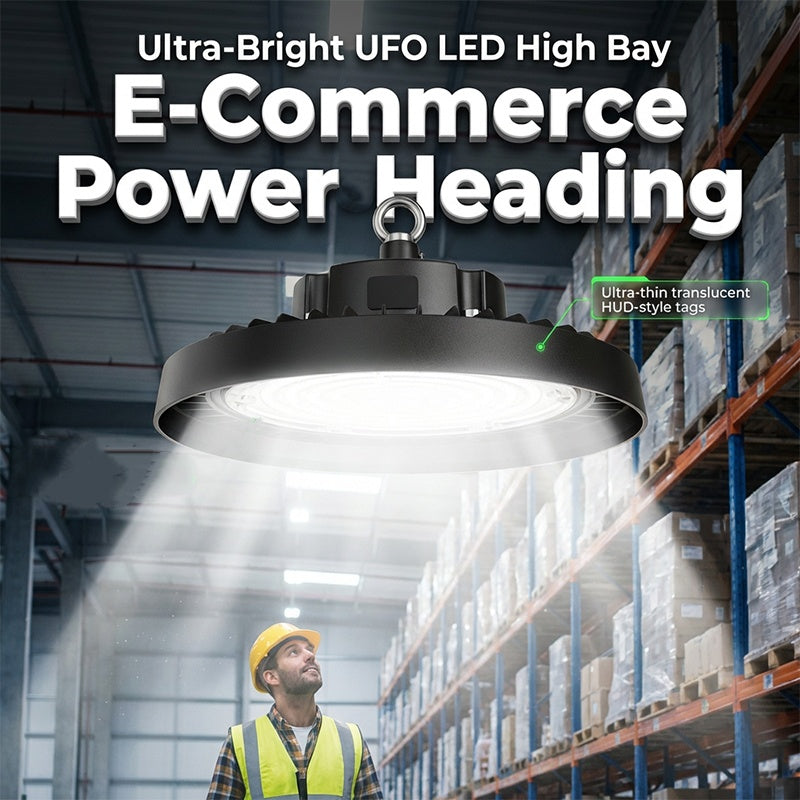 Lampadaire LED UFO Haute Baie clairage Puissant & Durable
