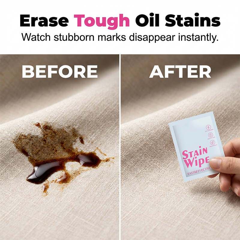 Lingettes dtachantes nomades La tache ne fait pas le poids Zro eau, zro stress des vtements impeccables o que vous soyez.