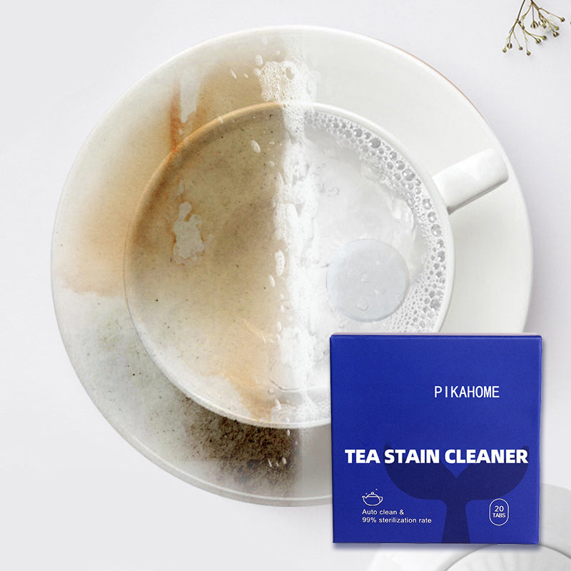Comprims effervescents multi-usages pour liminer les taches de th