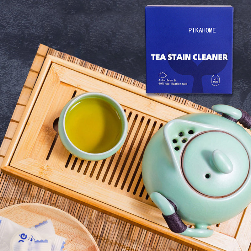 Comprims effervescents multi-usages pour liminer les taches de th