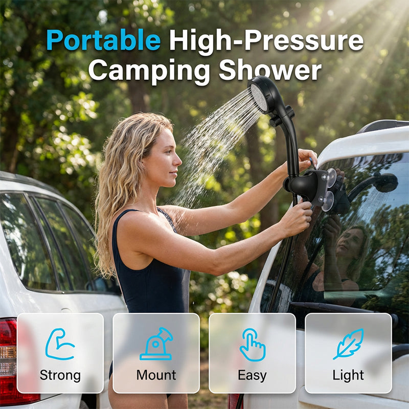 Pompe de douche portable intelligente pour les voyages et la maison