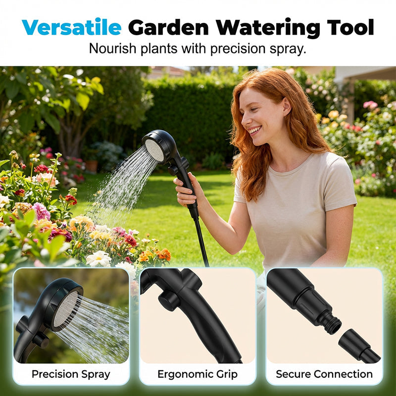 Pompe de douche portable intelligente pour les voyages et la maison