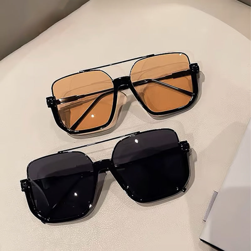 Lunettes de soleil tendance verres teints et lgres