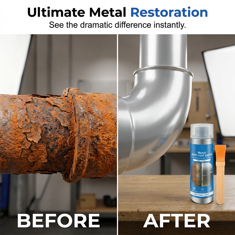 Peinture de rnovation pour mtal appliquer directement sur la rouille