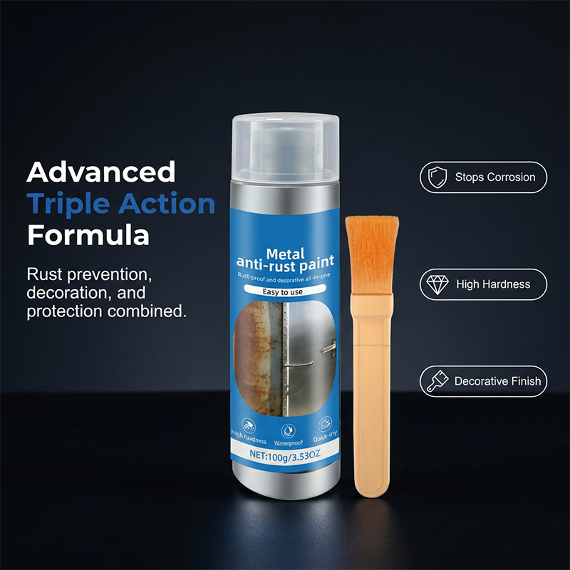 Peinture de rnovation pour mtal appliquer directement sur la rouille