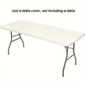 Housse de Table lastique Spandex Rectangulaire & Carre Universelle