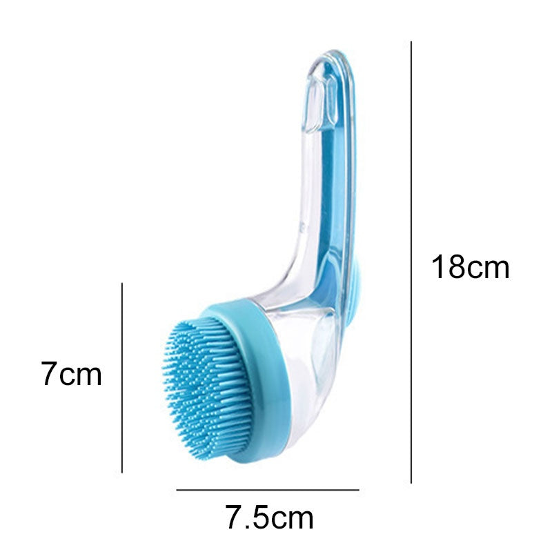 DE RDUCTION Brosse de bain pour animaux de compagnie avec long manche et distributeur de shampoing