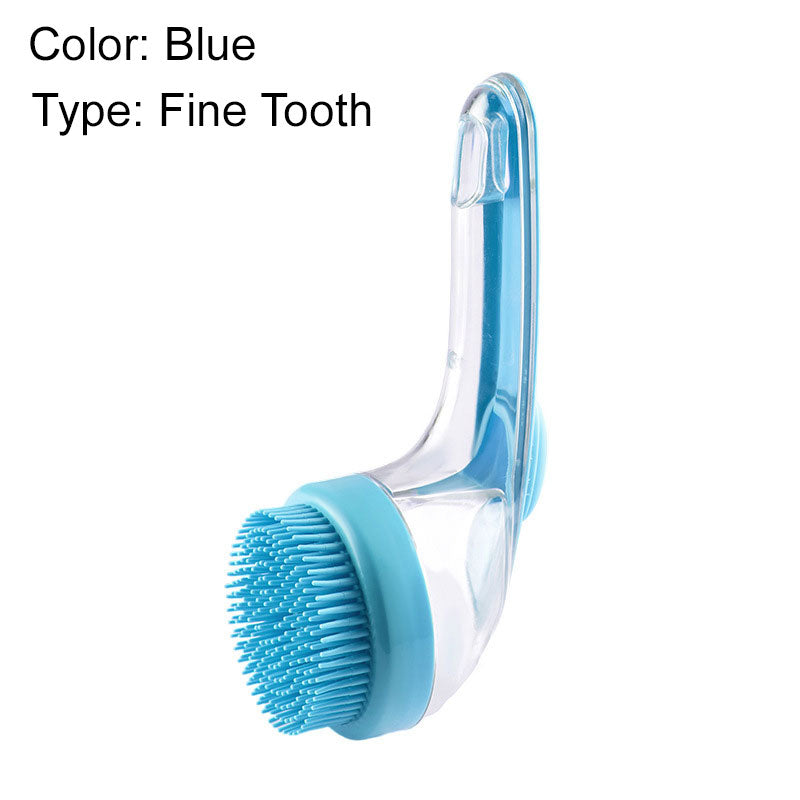 DE RDUCTION Brosse de bain pour animaux de compagnie avec long manche et distributeur de shampoing