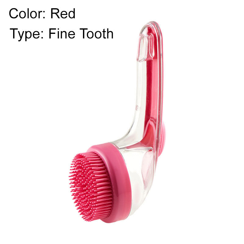 DE RDUCTION Brosse de bain pour animaux de compagnie avec long manche et distributeur de shampoing
