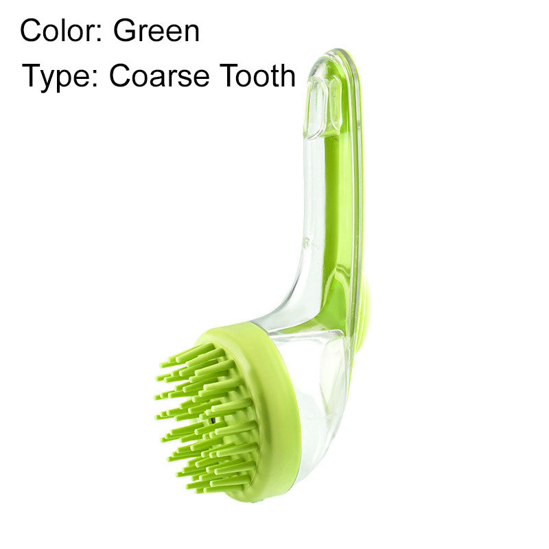 DE RDUCTION Brosse de bain pour animaux de compagnie avec long manche et distributeur de shampoing