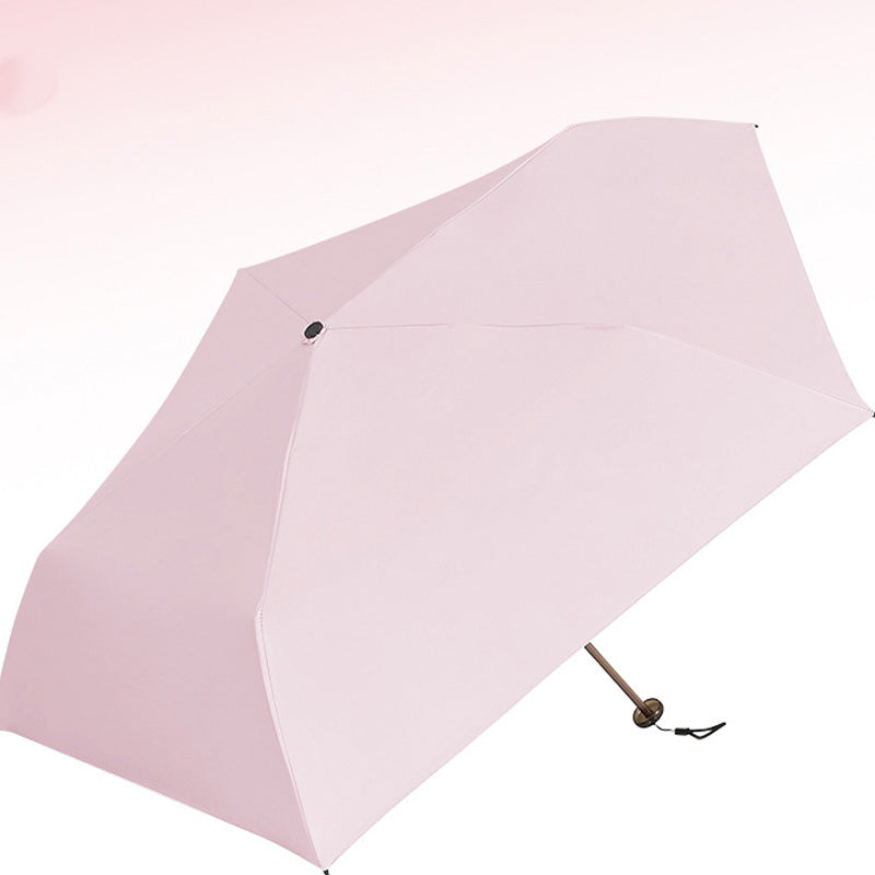 An ultra-light (103g), portable, all-season protective umbrella—UV-resistant, durable, and suitable for both sun and rain—your pocket-sized personal "bodyguard."