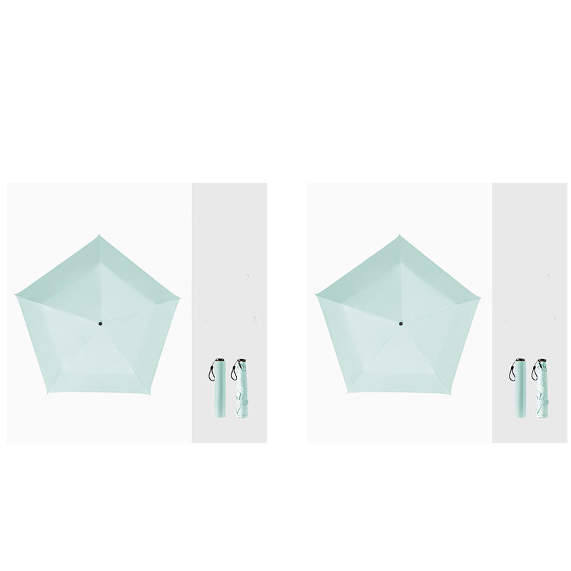 An ultra-light (103g), portable, all-season protective umbrella—UV-resistant, durable, and suitable for both sun and rain—your pocket-sized personal "bodyguard."
