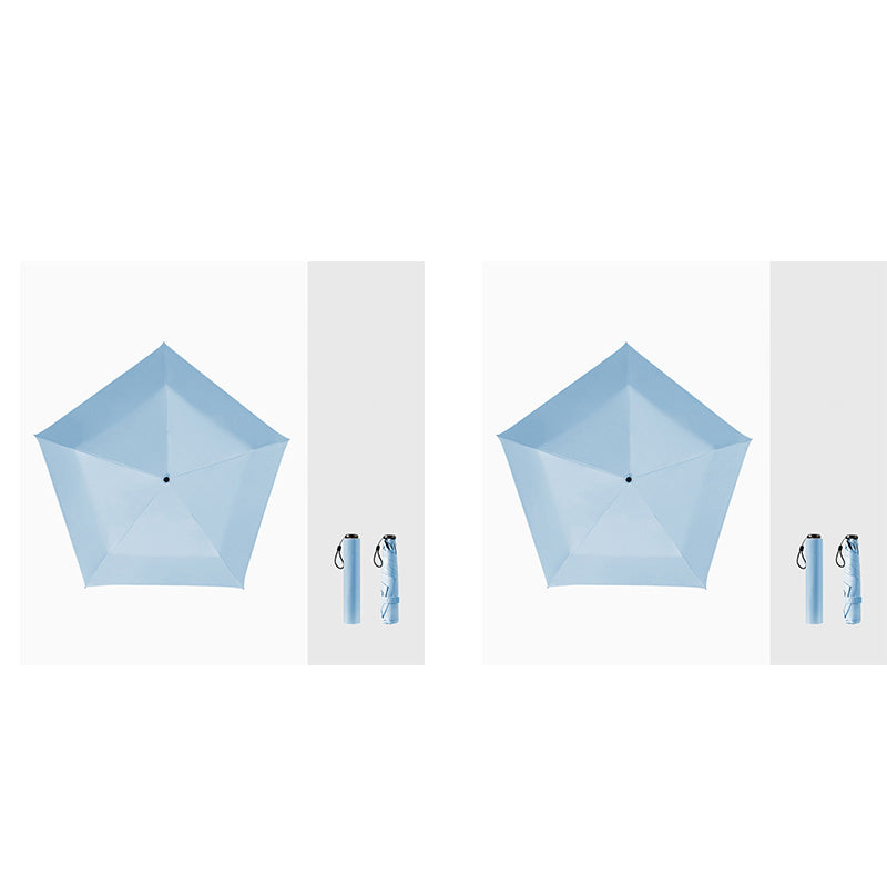 An ultra-light (103g), portable, all-season protective umbrella—UV-resistant, durable, and suitable for both sun and rain—your pocket-sized personal "bodyguard."