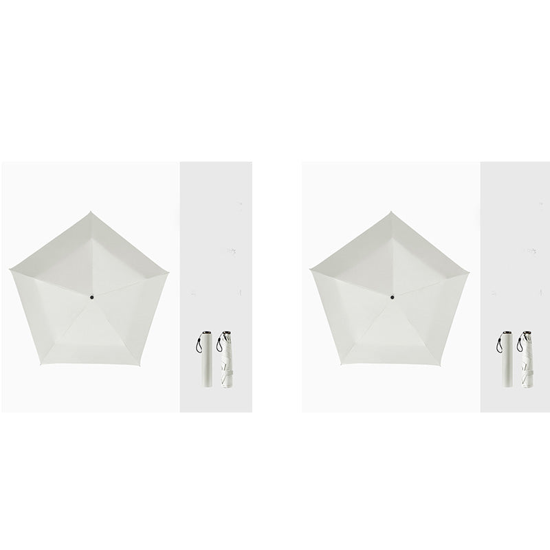 An ultra-light (103g), portable, all-season protective umbrella—UV-resistant, durable, and suitable for both sun and rain—your pocket-sized personal "bodyguard."