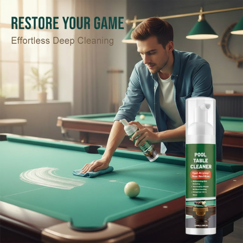 Mousse nettoyante schage rapide pour tapis de billard