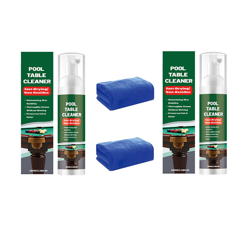 Mousse nettoyante schage rapide pour tapis de billard
