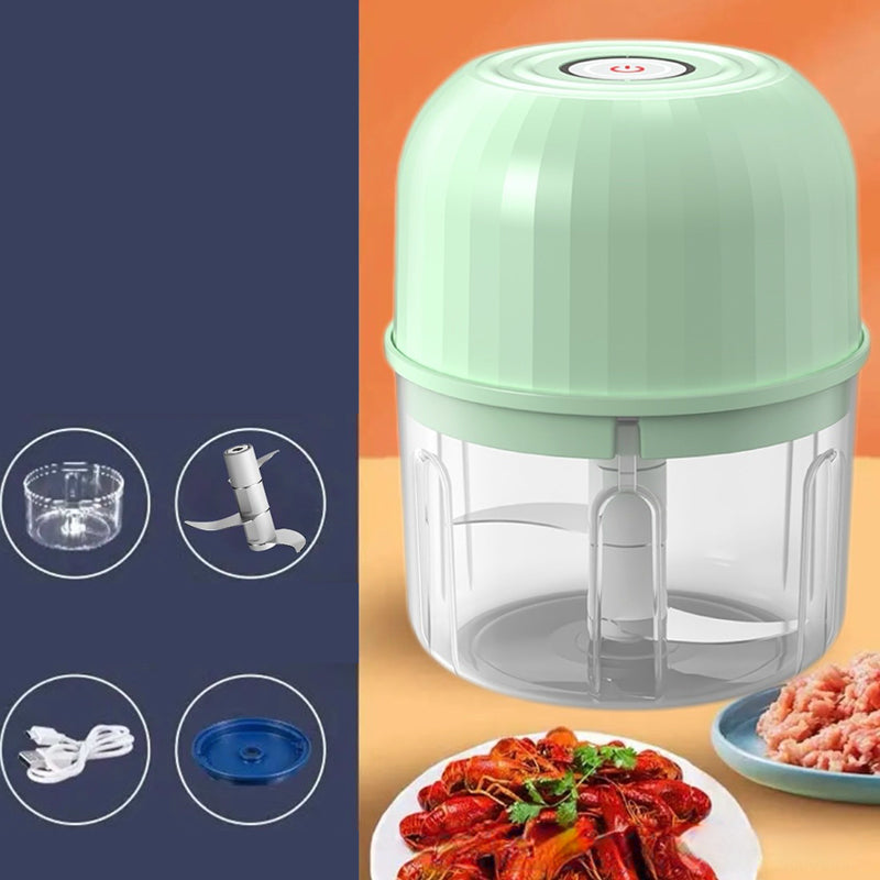 Offre dure limite: 50 % de rduction Mini-hachoir lectrique sans fil et performant
