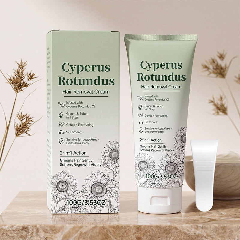 Crme dpilatoire pour une peau lisse comme de la soie