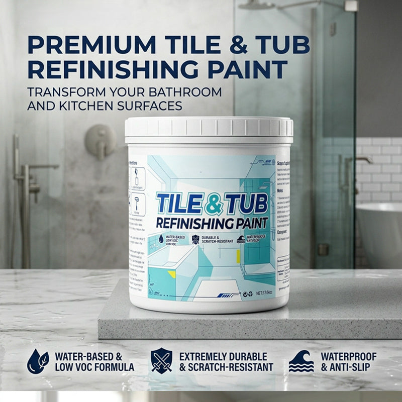 Kit de peinture de rnovation de qualit suprieure pour carrelage et baignoire