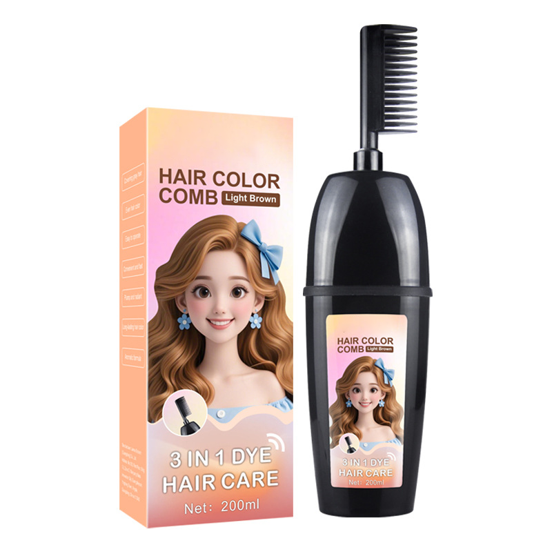 Peigne 3-en-1 pour coloration
