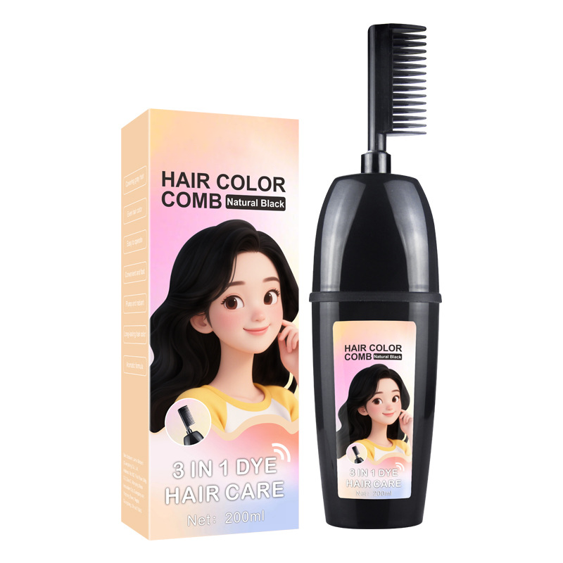 Peigne 3-en-1 pour coloration