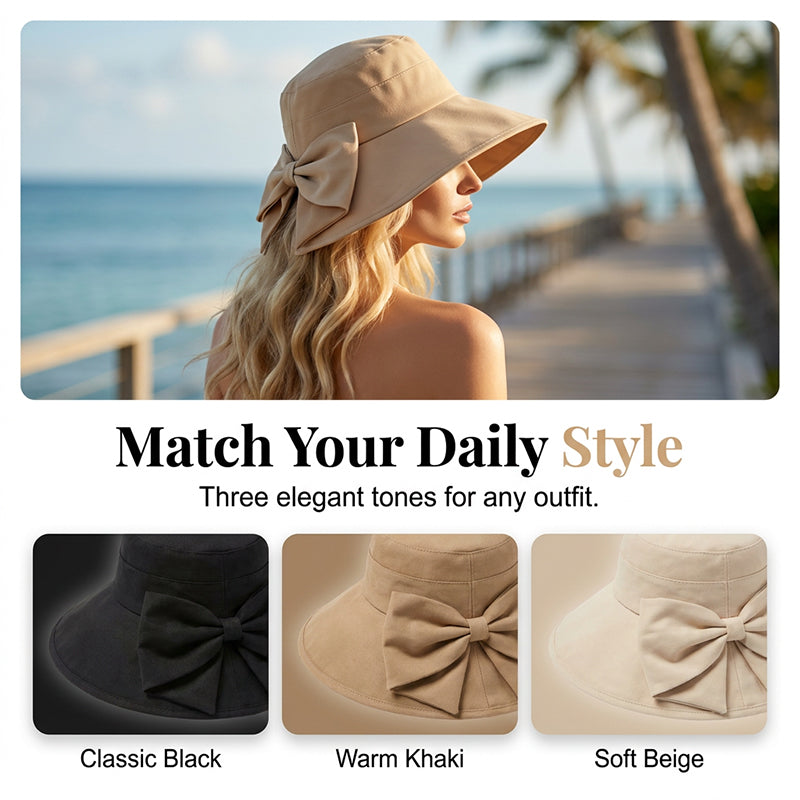 LIMITE 50% DE RDUCTION Chapeau de Soleil Femme Bords Extra Larges, 360 Couverture, Flexible