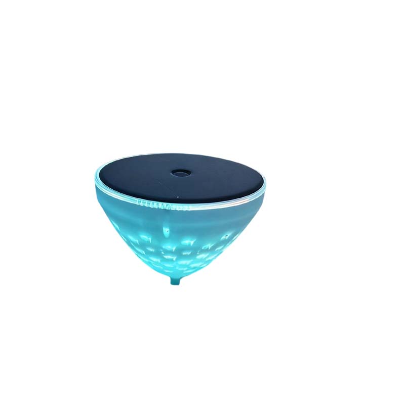 Lampe solaire flottante pour piscine avec projection de poissons