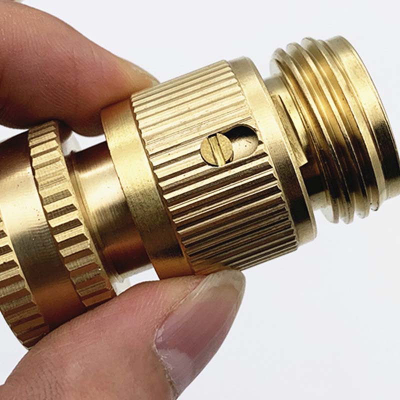 3/4" Messing-Schnellkupplung, rostfrei, leckfrei, universell