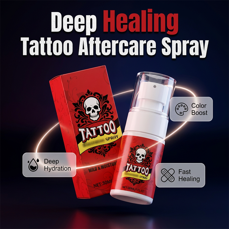 Feuchtigkeitsspray für die Tattoo-Nachsorge
