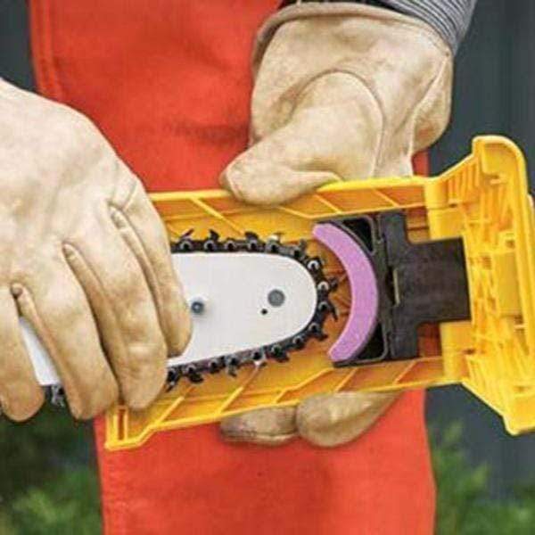 Estivale: 50 % de rduction Aff?teuse compacte pour tron?onneuses Entretien rapide et prcis pour toutes les tron?onneuses