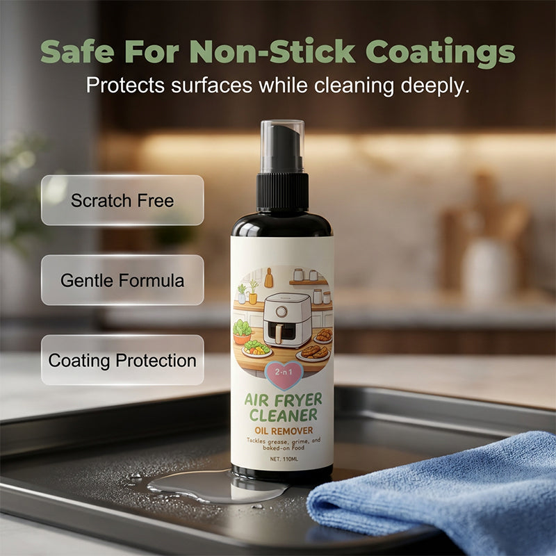 Spray nettoyant et dgraissant 2 en 1 pour friteuse air