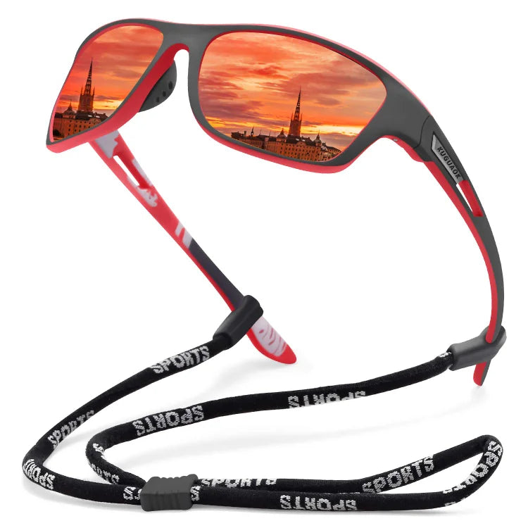Lunettes de soleil de sport outdoor pour homme 2026 avec verres polariss anti-blouissement