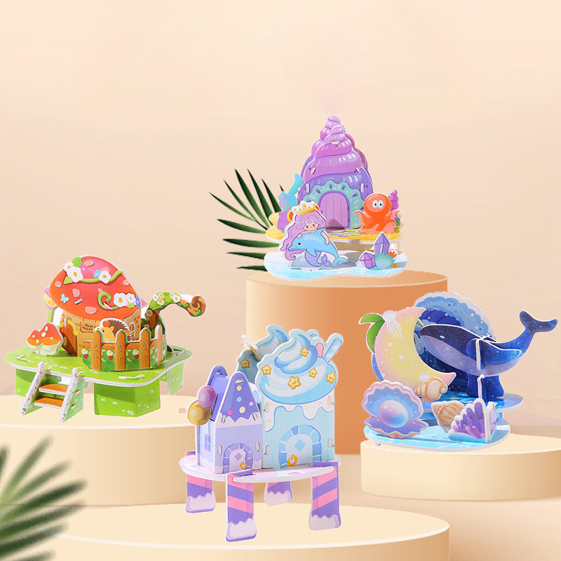 Jeu de puzzle 3D