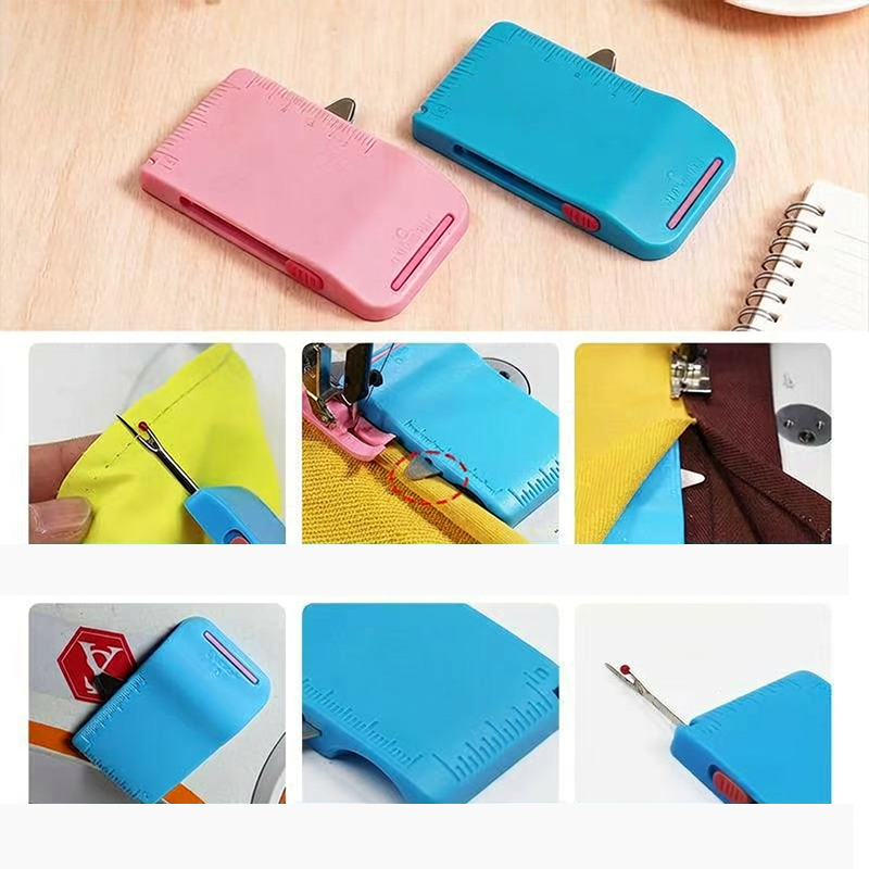 Guide Couture & Dcouseur Multifonction Prcision, Compact, 2 Couleurs, 33g, Idal Couture & Patchwork