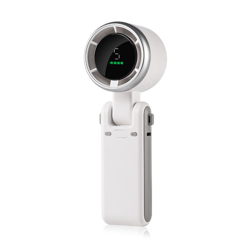 Ventilateur portable turbo 3-en-1 5 vitesses, batterie d'une autonomie de 24 h | Le cadeau idal pour la fte des pres et pour les navetteurs