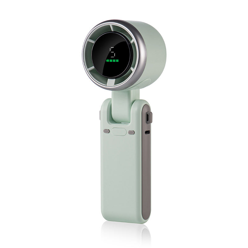 Ventilateur portable turbo 3-en-1 5 vitesses, batterie d'une autonomie de 24 h | Le cadeau idal pour la fte des pres et pour les navetteurs