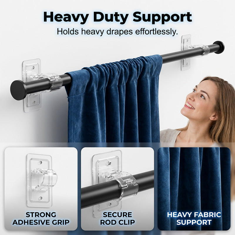Supports de tige autocollants usage intensif