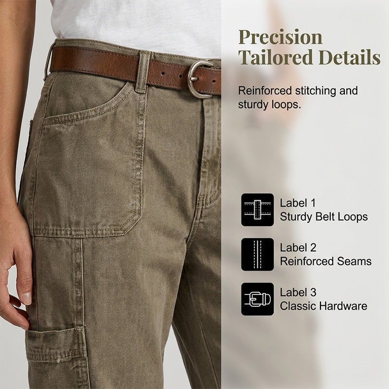 Pantalons Cargo Capri Dcontracts Coupe Ample, Poches Multiples, Tissu Respirant, 6 Tailles, Idaux t & Quotidien