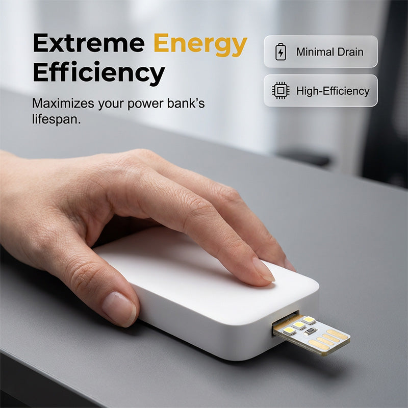 Veilleuse LED USB mini portable, douce lumire