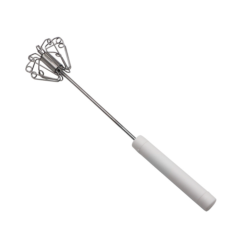 OFFRE LIMITE 57% DE RDUCTION Batteur?ufs Manuel Semi-Automatique en Acier Inoxydable Fouette?ufs, Crme et Pate en Secondes, Poigne Ergonomique Parfait pour Gateaux, Crpes & Desserts Maison