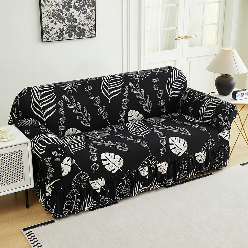 DE RDUCTION Housses de canap universelles extensibles Tissu lastique, fixation antidrapante