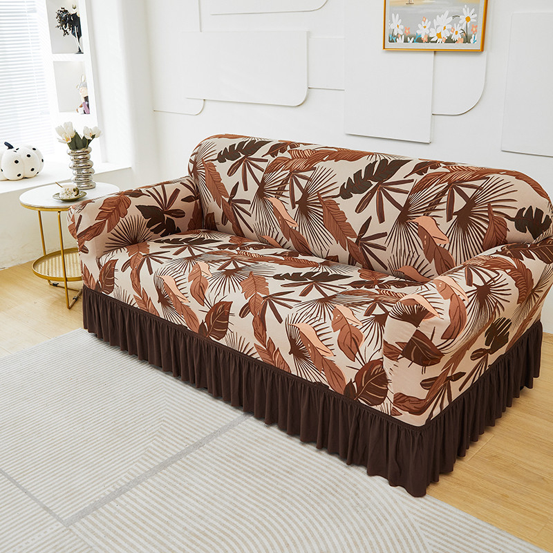 DE RDUCTION Housses de canap universelles extensibles Tissu lastique, fixation antidrapante