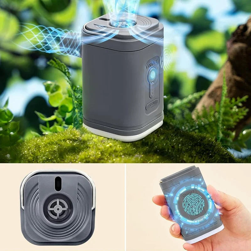 LIMITE 50% DE RDUCTION Pompe Air Camping Rechargeable Gonflage Rapide, Compacte, 5 Embouts