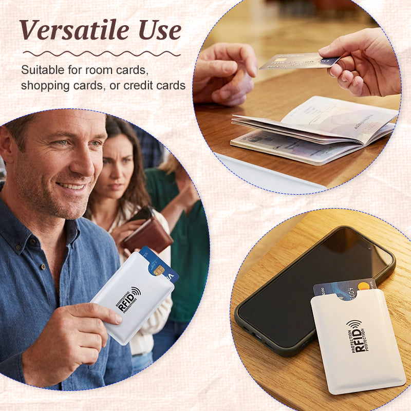 Tuis anti-RFID pour cartes bancaires protection contre le piratage