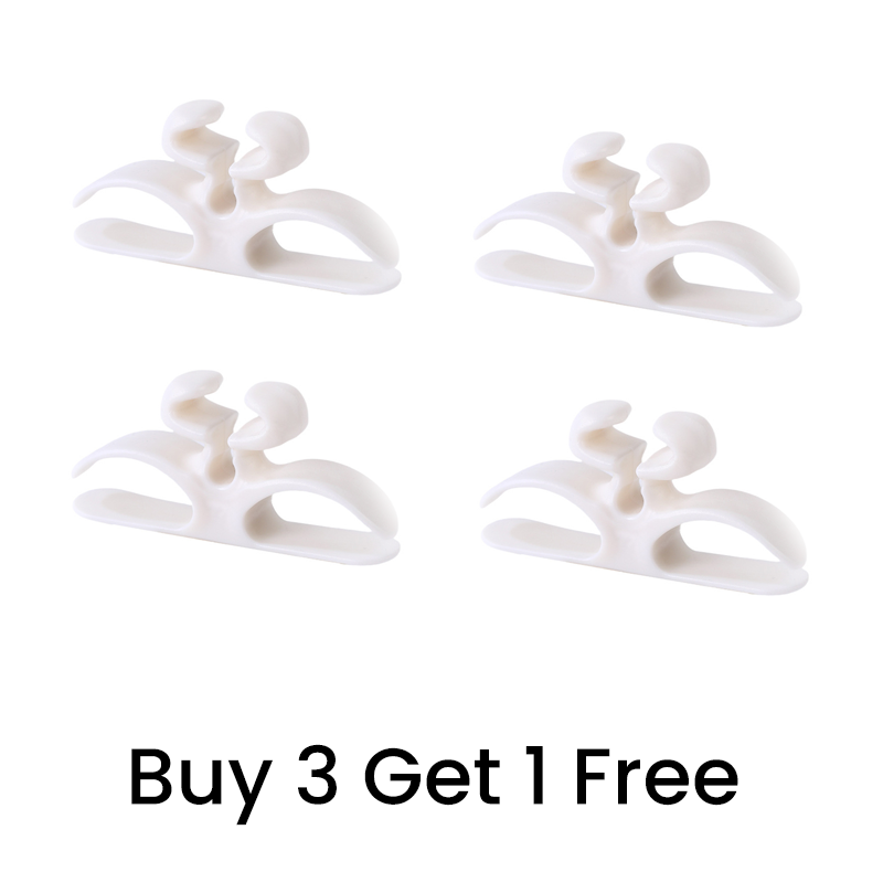 Organisateur de cables en silicone auto-adhsif pour appareils lectroniques