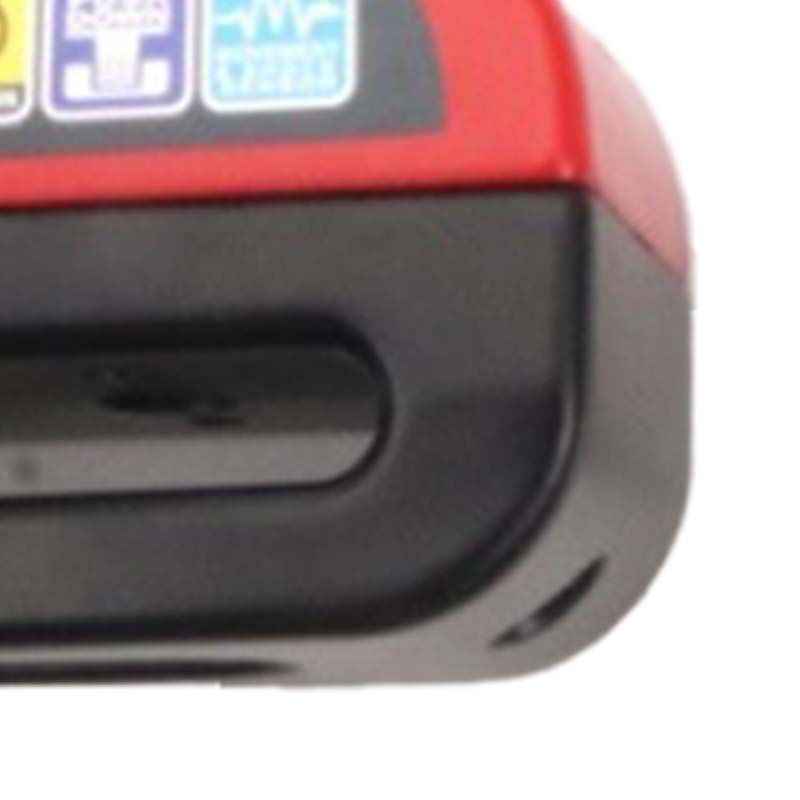 Antivol disque avec alarme, facile utiliser et dot d'un systme de verrouillage par simple pression Scurit robuste et tanche